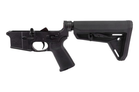 Aero Precision AR-15 complete lower receiver with magpul MOA pistol grip